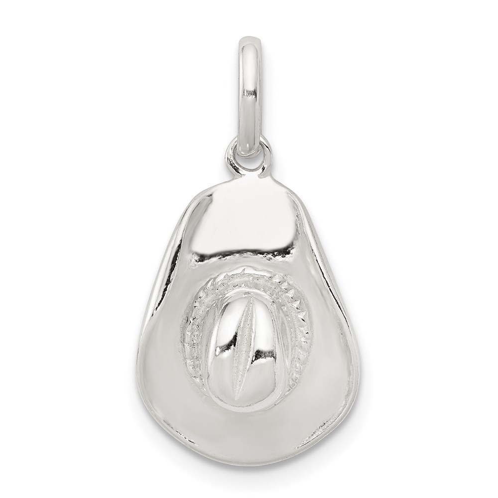 Million Charms Sterling Silver Cowboy Hat Charm